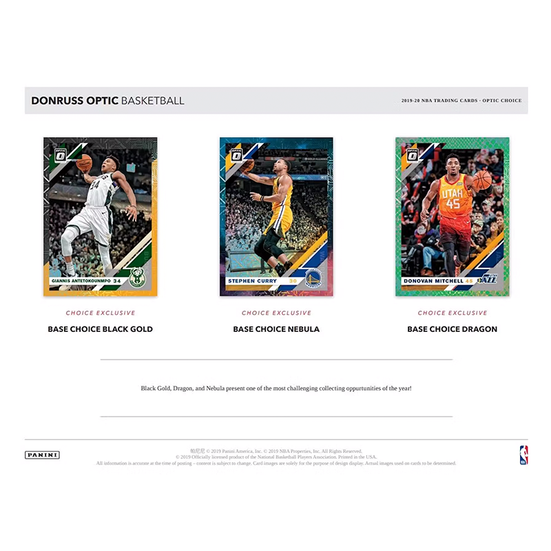 2019/20 Panini Donruss Optic Basketball Choice Box