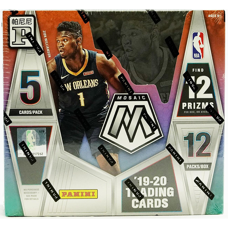 2019/20 Panini Mosaic Basketball Tmall Box