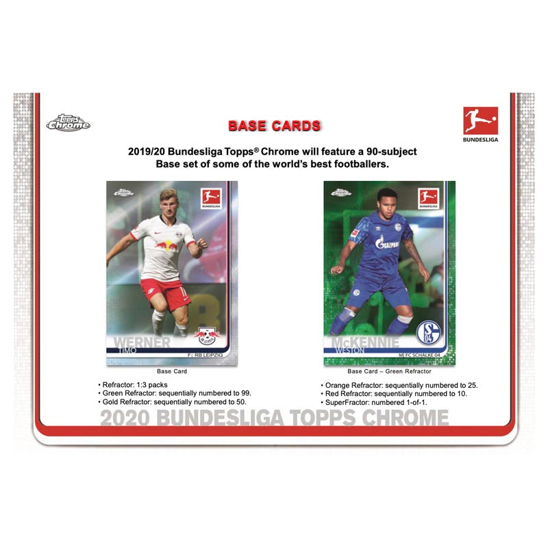 2019/20 Topps Chrome Bundesliga Soccer Hobby Case (12ct)