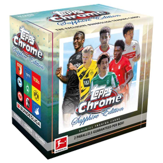 2020/21 Topps Chrome Bundesliga Soccer Sapphire Edition Box