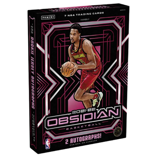 2021/22 Panini Obsidian Basketball Hobby 12 Box Case