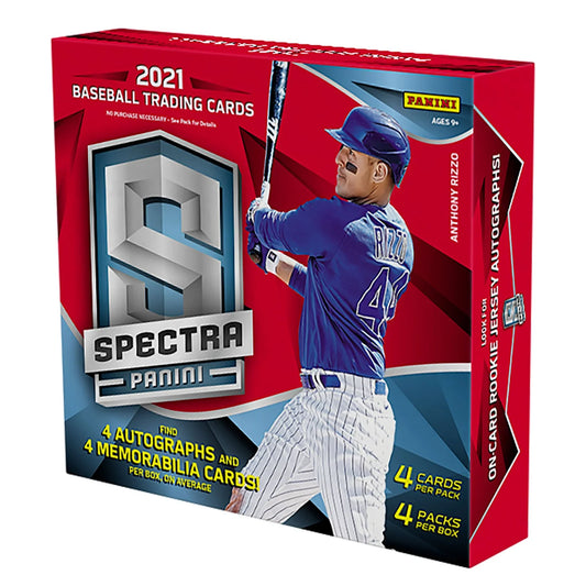 2021 Panini Spectra Baseball Hobby Case (8ct)