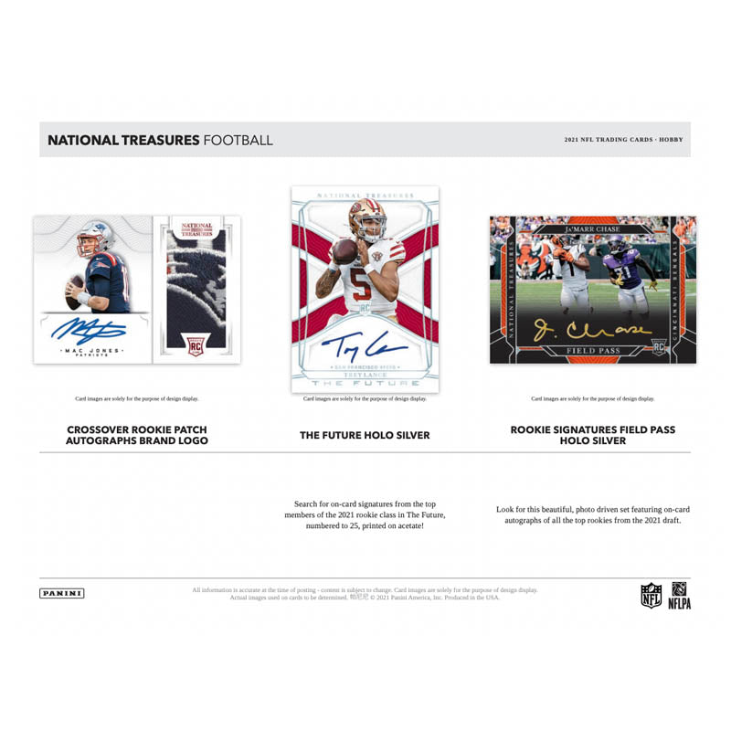 2021 Panini National Treasures Football Hobby Case (4ct)