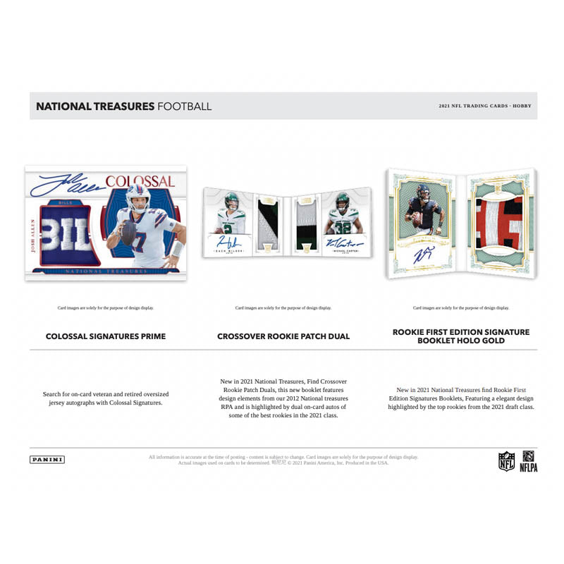 2021 Panini National Treasures Football Hobby Case (4ct)