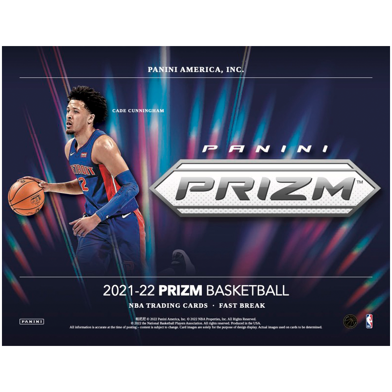 2021/22 Panini Prizm Basketball Fast Break Hobby Box