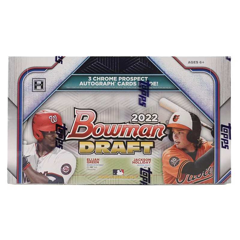 2022 Bowman Draft Baseball Jumbo Hobby Box