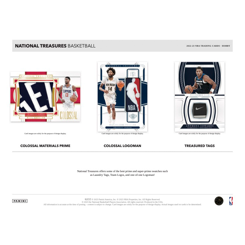 2022/23 Panini National Treasures Basketball Hobby Box