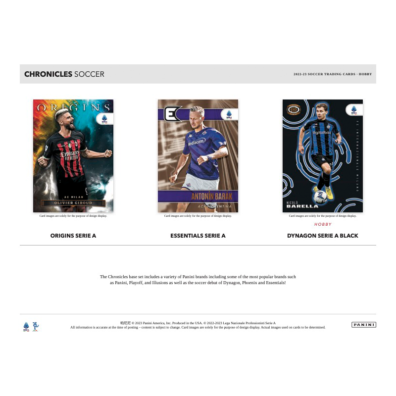 2022/23 Panini Chronicles Soccer Hobby Box