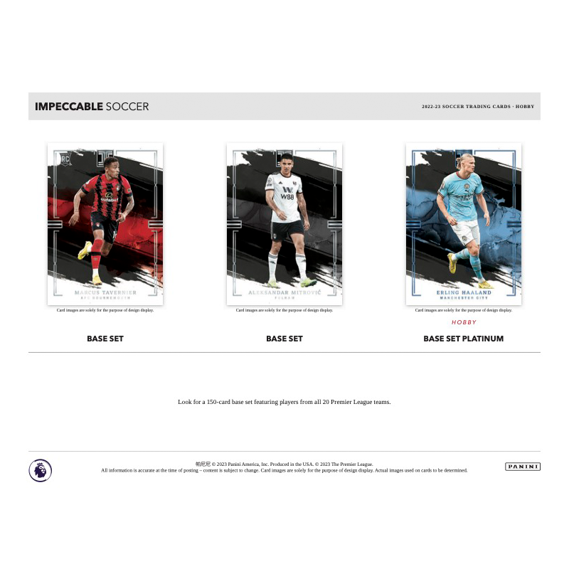 2022/23 Panini Impeccable Soccer Hobby 3 Box Case