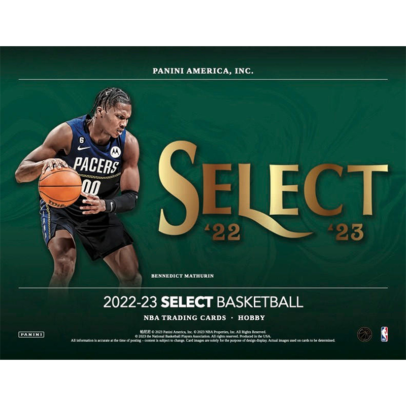 2022/23 Panini Select Basketball Hobby 12 Box Case