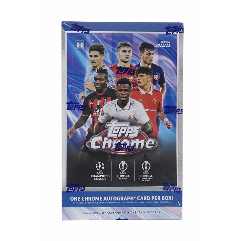 2022/23 Topps Chrome UEFA Club Competitions Soccer Hobby Box