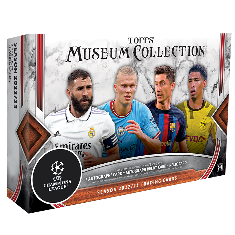 2022/23 Topps Museum Collection UEFA Soccer Hobby Box