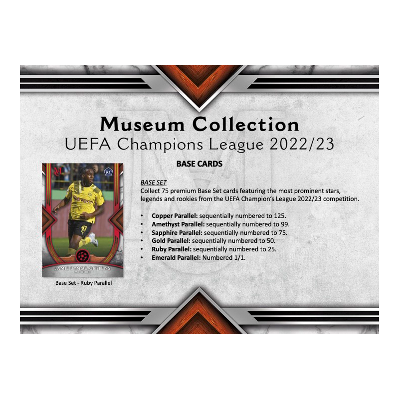 2022/23 Topps Museum Collection UEFA Soccer Hobby Box