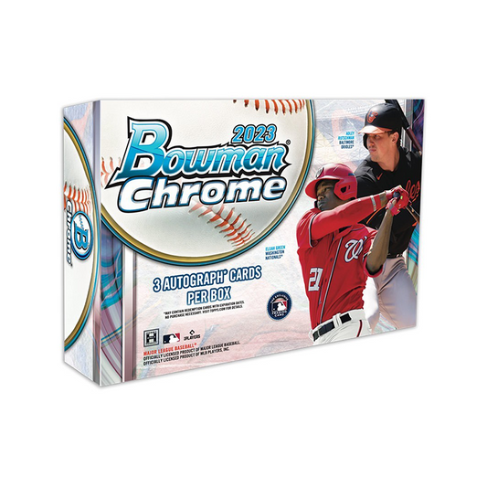 2023 Bowman Chrome Baseball HTA Jumbo Box