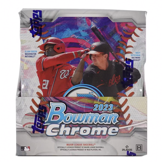 2023 Bowman Chrome Baseball Hobby 12 Box Case