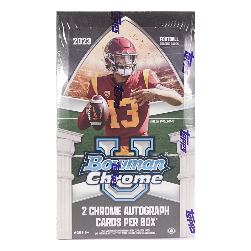 2023 Bowman University Chrome Football Hobby Box