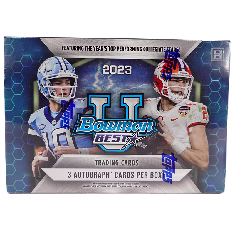 2023 Bowman University Best Football Breaker's Delight Box