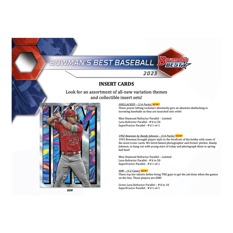 2023 Bowman's Best Baseball Hobby Box