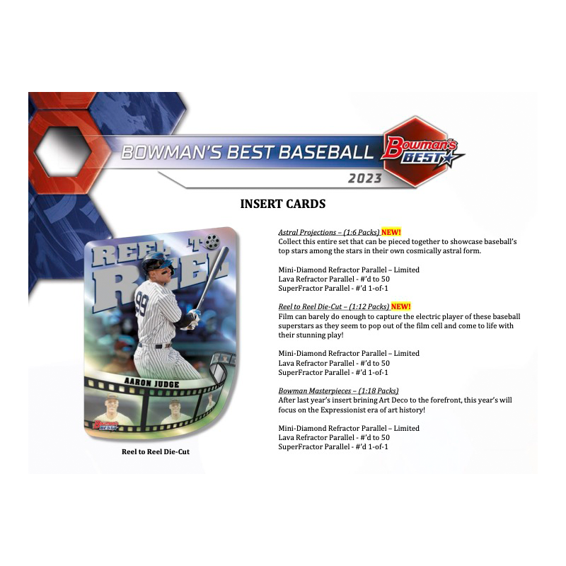 2023 Bowman's Best Baseball Hobby Box