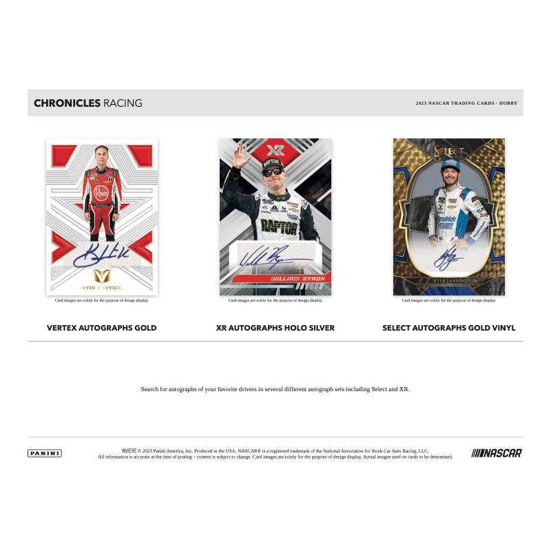 2023 Panini Chronicles Racing Hobby Box