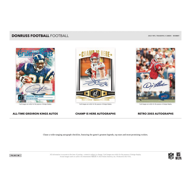 2023 Panini Donruss Football Hobby Box