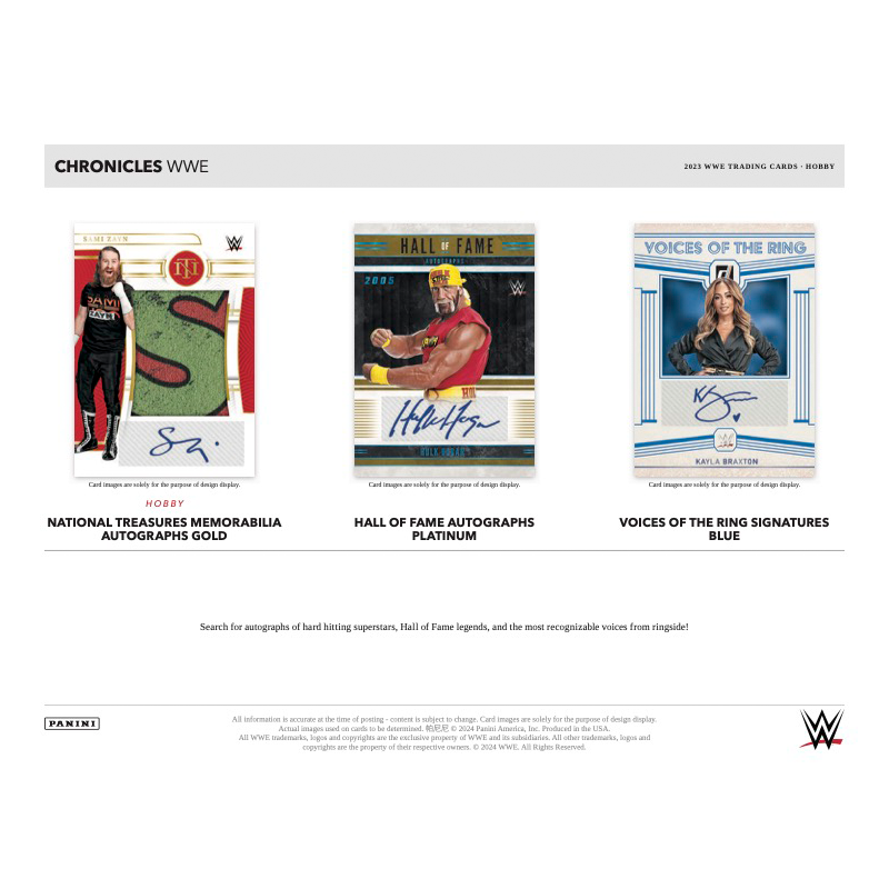 2023 Panini Chronicles WWE Hobby Box