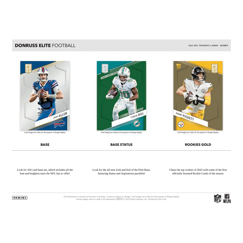 2023 Panini Donruss Elite Football Hobby 12 Box Case