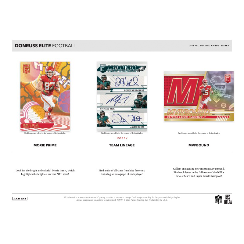 2023 Panini Donruss Elite Football Hobby 12 Box Case