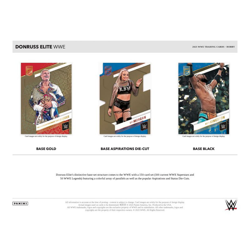 2023 Panini Donruss Elite WWE Hobby Box