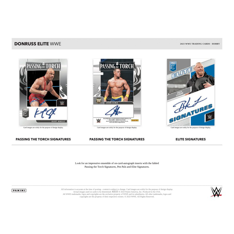 2023 Panini Donruss Elite WWE Hobby Box