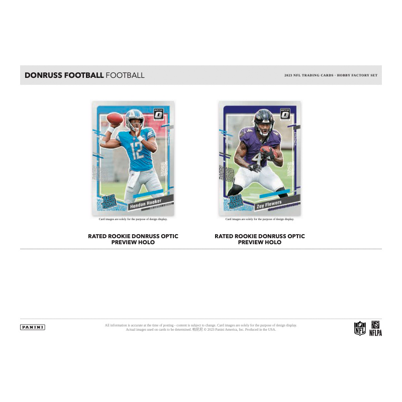 2023 Panini Donruss Football Factory Set