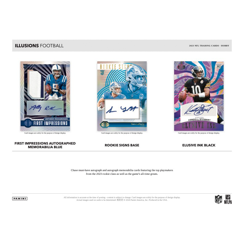 2023 Panini Illusions Football Hobby 16 Box Case