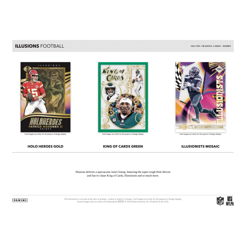 2023 Panini Illusions Football Hobby 16 Box Case