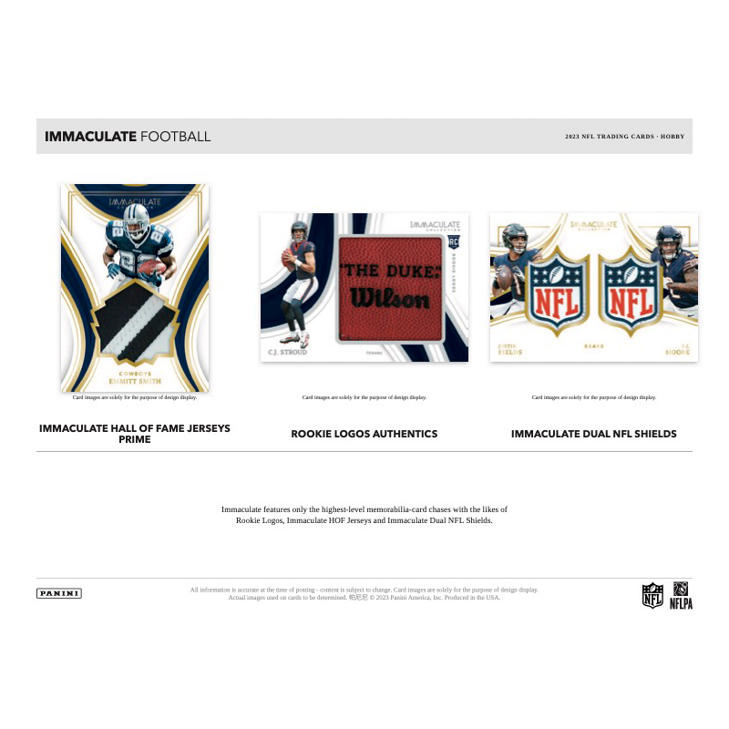 2023 Panini Immaculate Football Hobby 6 Box Case