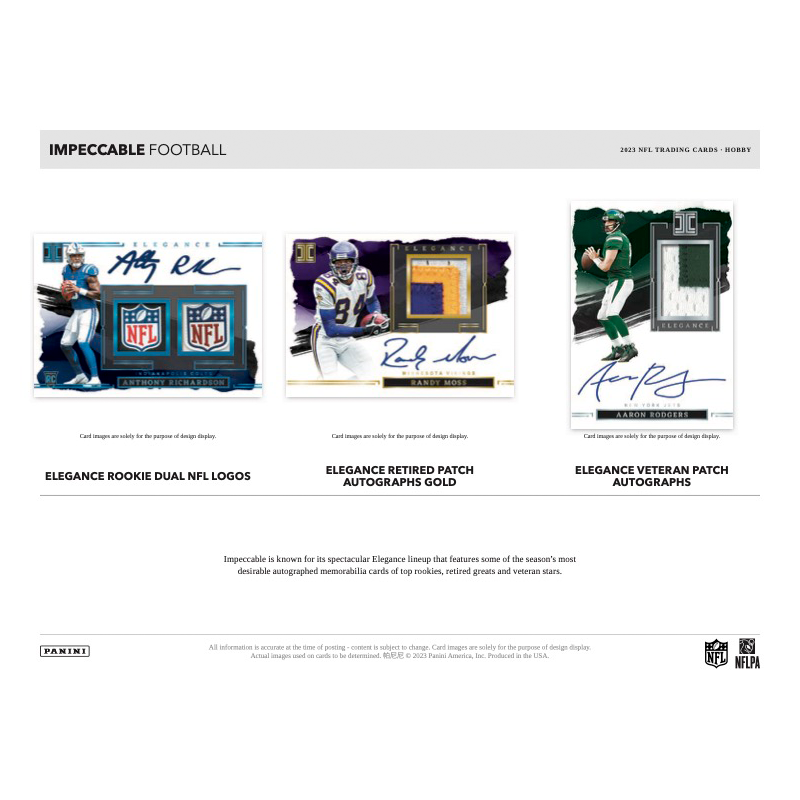 2023 Panini Impeccable Football Hobby Box