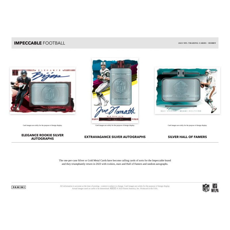 2023 Panini Impeccable Football Hobby Box