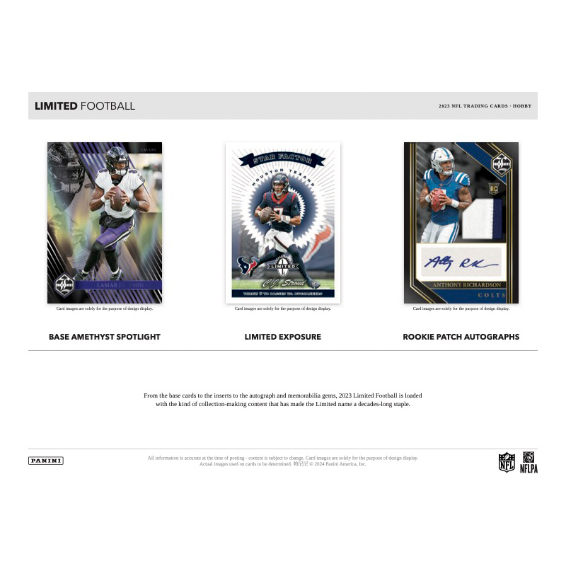 2023 Panini Limited Football Hobby 14 Box Case