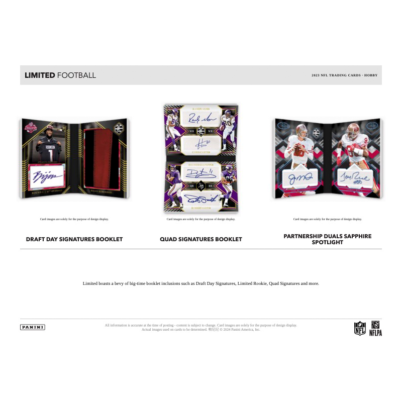 2023 Panini Limited Football Hobby 14 Box Case