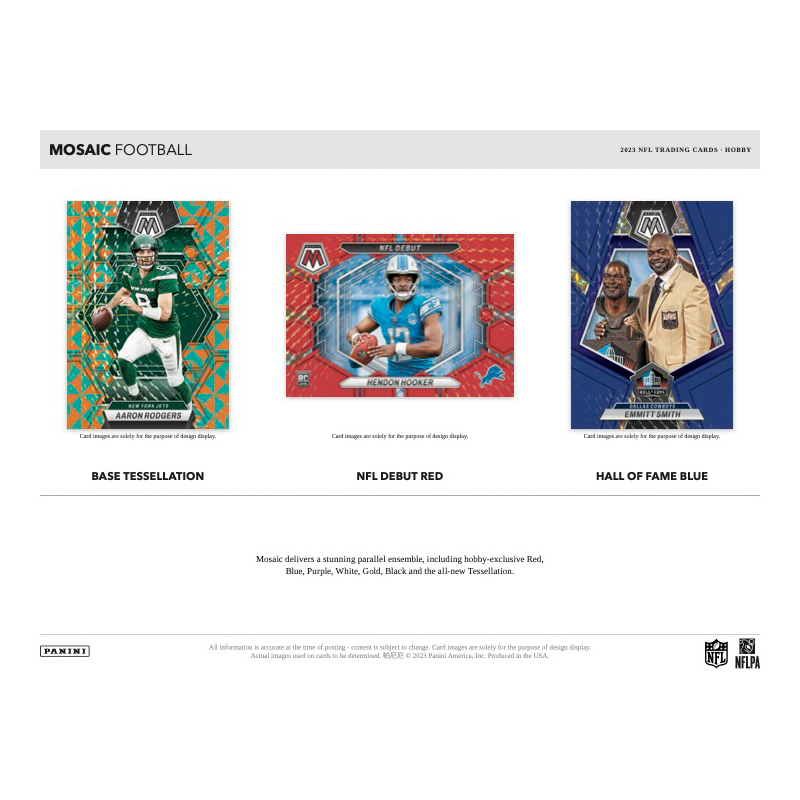 2023 Panini Mosaic Football Hobby Box