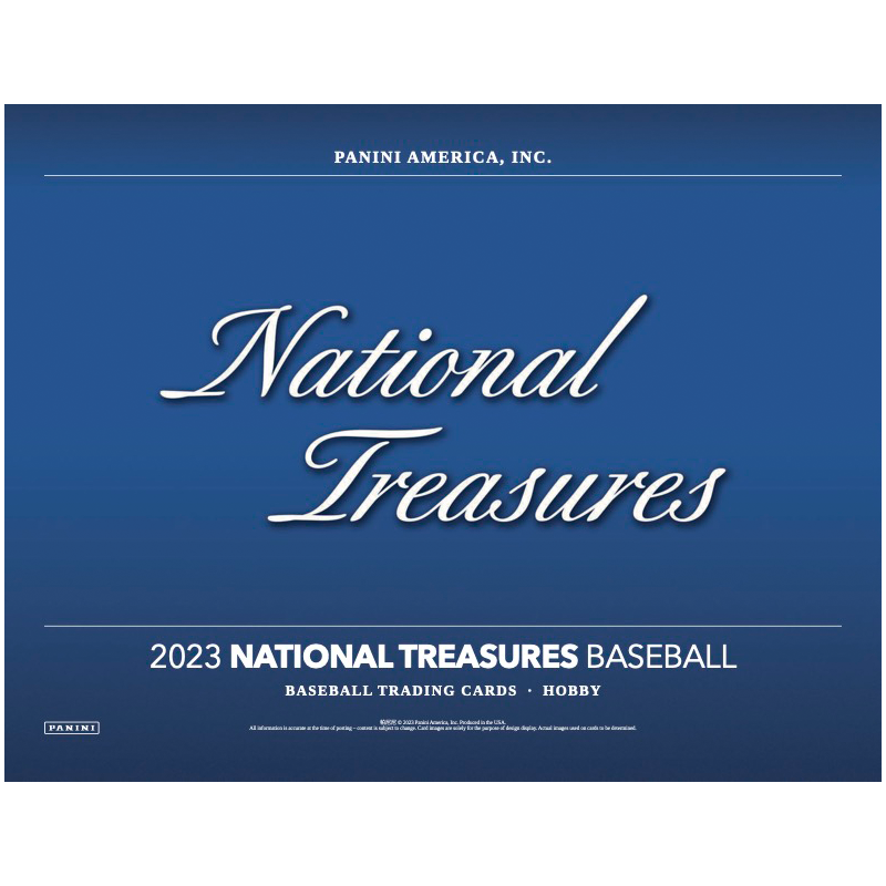 2023 Panini National Treasures Baseball Hobby Box