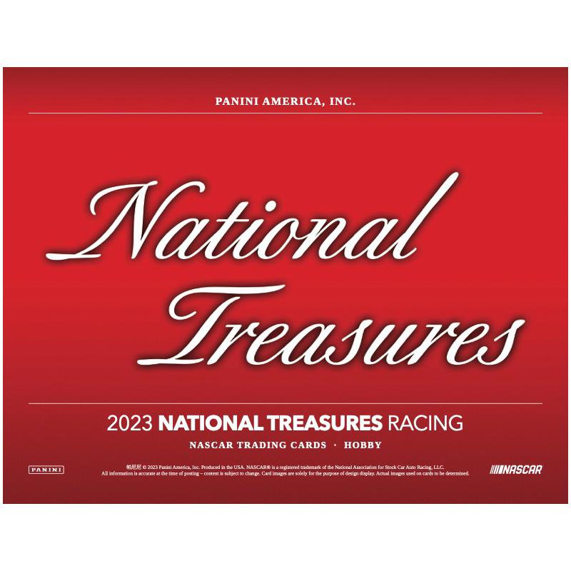 2023 Panini National Treasures Racing Hobby Box