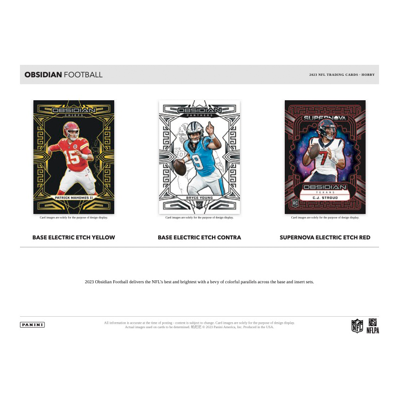 2023 Panini Obsidian Football Hobby Box