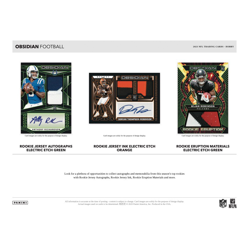 2023 Panini Obsidian Football Hobby Box