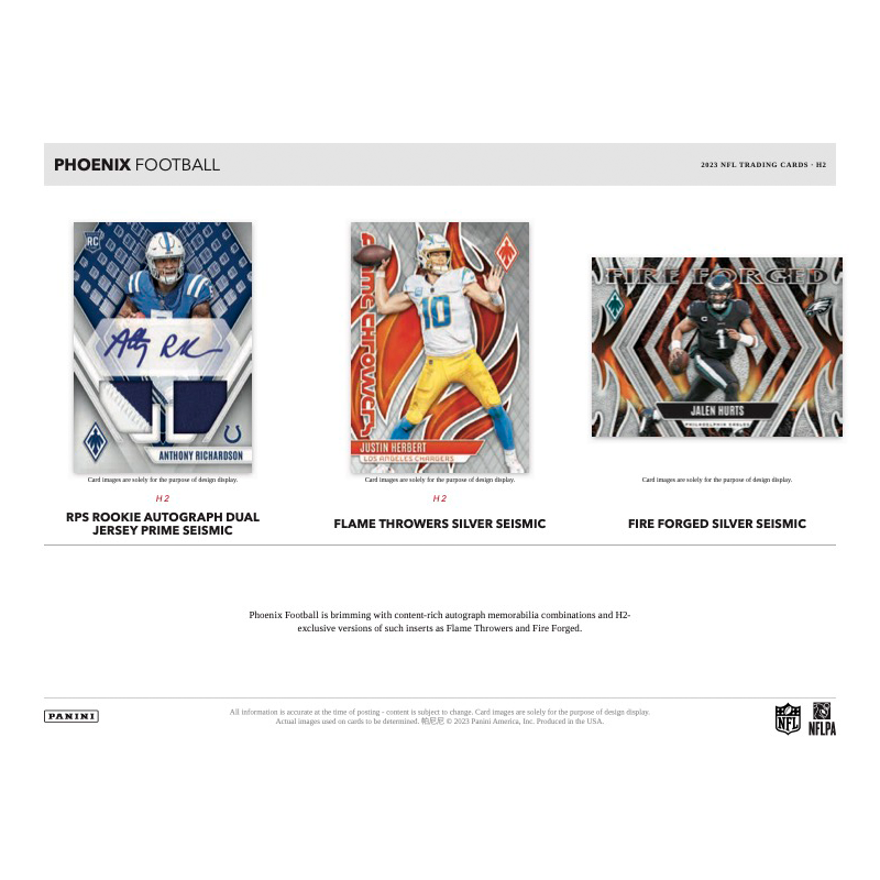 2023 Panini Phoenix Football H2 Hybrid Box