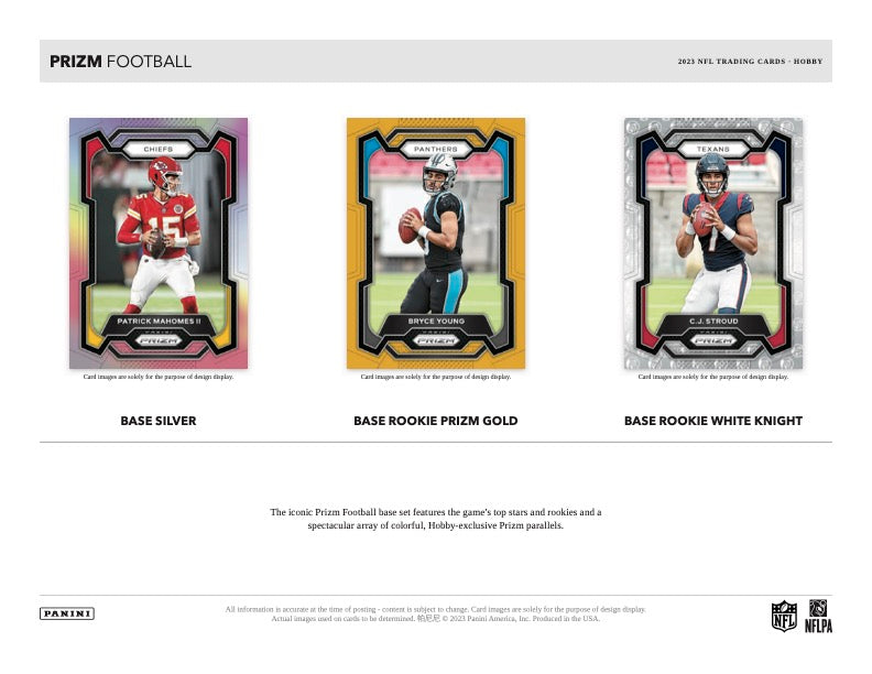 2023 Panini Prizm Football Hobby Box