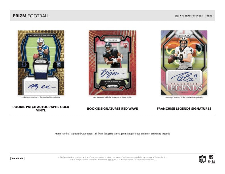 2023 Panini Prizm Football Hobby 12 Box Case