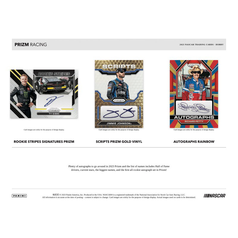 2023 Panini Prizm Racing Hobby 12 Box Case