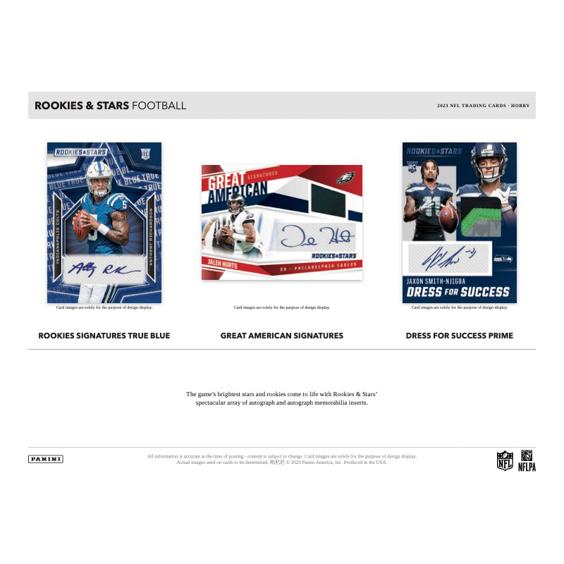 2023 Panini Rookies and Stars Football Hobby Box