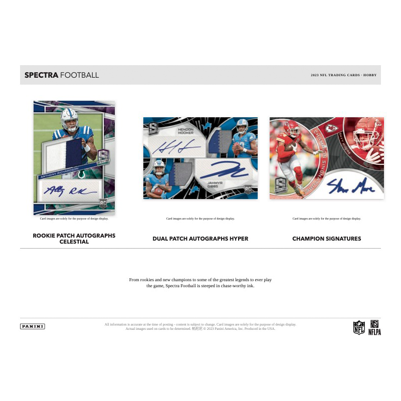 2023 Panini Spectra Football Hobby Box