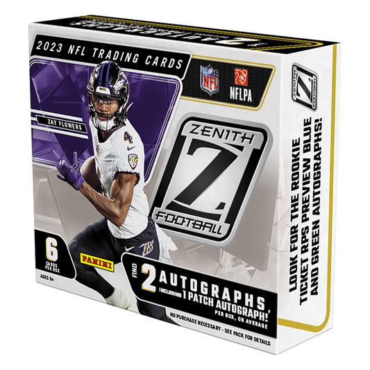 2023 Panini Zenith Football Hobby Box